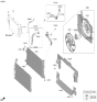 Diagram for 2024 Hyundai Kona Fan Shroud - 25350-BE200