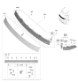 Diagram for Hyundai Kona Tail Light - 92402-BE000