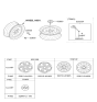 Diagram for 2021 Hyundai Elantra Spare Wheel - 52910-AA300