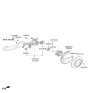 Diagram for 2024 Hyundai Elantra Brake Dust Shield - 58245-BY400