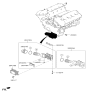 Diagram for Hyundai Genesis Engine Oil Cooler - 26410-3F000