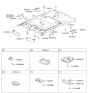 Diagram for 2010 Hyundai Equus Car Mirror - 85381-3N200-TX