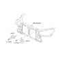 Diagram for 2014 Hyundai Equus Horn - 96620-3N000
