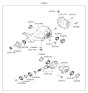 Diagram for 2011 Hyundai Genesis Differential - 53000-3C320