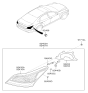 Diagram for 2010 Hyundai Equus Light Socket - 92440-3N030