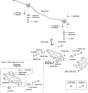 Diagram for Hyundai Equus Control Arm - 55210-3N401