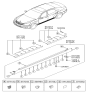 Diagram for 2015 Hyundai Equus Door Moldings - 87722-3N000