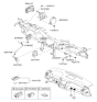 Diagram for 2010 Hyundai Equus Ignition Switch - 95430-3N100