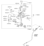 Diagram for Hyundai Equus Shift Cable - 46790-3N100