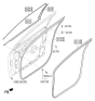 Diagram for Hyundai Weather Strip - 82220-C1000