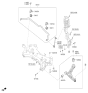 Diagram for Hyundai Sonata Sway Bar Bushing - 54813-C1300