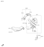 Diagram for 2019 Hyundai Sonata Hose Clamp - 14716-08300