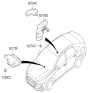 Diagram for Hyundai Sonata Light Control Module - 92170-C1500
