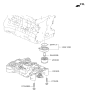 Diagram for Hyundai Engine Oil Cooler - 26410-2B740