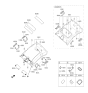Diagram for 2018 Hyundai Sonata Sun Visor - 85201-C2001-TRY