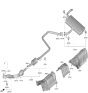 Diagram for 2024 Hyundai Elantra Exhaust Pipe - 28710-BY770