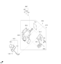 Diagram for Hyundai Elantra Brake Master Cylinder Reservoir - 58511-BY100
