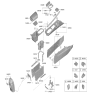 Diagram for 2024 Hyundai Elantra Shift Indicator - 84655-AA000-UAY