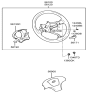 Diagram for 2004 Hyundai Tiburon Air Bag - 56900-2C501-LK