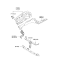 Diagram for 2006 Hyundai Tiburon Radiator Support - 64140-2C010