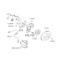 Diagram for 2003 Hyundai Tiburon Wheel Hub - 51750-2C003
