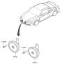 Diagram for 2004 Hyundai Tiburon Horn - 96610-2C001
