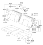 Diagram for 2004 Hyundai Tiburon Seat Cover - 89360-2C311-ECC