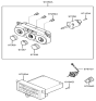 Diagram for 2003 Hyundai Tiburon Light Socket - 97272-2C000