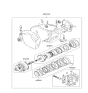 Diagram for Hyundai Sonata Automatic Transmission Overhaul Kit - 45010-39A02