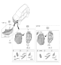 Diagram for Hyundai Santa Fe Headlight - 92102-S2000