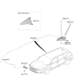 Diagram for 2019 Hyundai Santa Fe Antenna - 96210-S2070