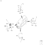 Diagram for Hyundai Santa Fe ABS Sensor - 58950-S1300