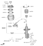 Diagram for Hyundai Ioniq 5 N Control Arm Bolt - 54645-4H000