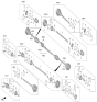 Diagram for Hyundai CV Joint - 497R3-IB100