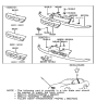 Diagram for 1991 Hyundai Elantra Emblem - 86359-28050