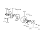 Diagram for Hyundai Elantra Steering Knuckle - 51716-28100