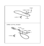 Diagram for 1992 Hyundai Elantra Throttle Cable - 32790-28020