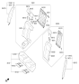 Diagram for 2016 Hyundai Azera Seat Cushion - 89100-3VIC0-XBD