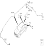 Diagram for 2016 Hyundai Azera Antenna - 96210-3V601-WW7