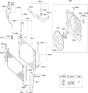 Diagram for Hyundai Cooling Fan Module - 25385-3V910