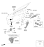 Diagram for Hyundai Genesis G80 Door Striker - 81350-D2000