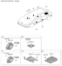 Diagram for 2024 Hyundai Ioniq 5 Car Speakers - 96340-GI000