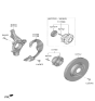 Diagram for Hyundai Ioniq 6 Wheel Bearing - 52720-P2100