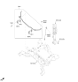 Diagram for Hyundai Ioniq 5 N Sway Bar Link - 54831-GI000