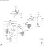 Diagram for 2024 Hyundai Ioniq 5 A/C Hose - 97762-GI540