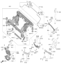 Diagram for Hyundai Ioniq 9 Crossmember Bushing - 55481-GI200