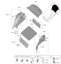 Diagram for Hyundai Ioniq 5 N Door Handle - 85727-D4300