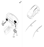 Diagram for Hyundai Ioniq 5 N Air Bag - 80420-GI000