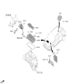 Diagram for 2024 Hyundai Ioniq 5 Water Pump - 36910-0EKM0