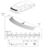 Diagram for Hyundai Ioniq 5 N Emblem - 86305-NI100